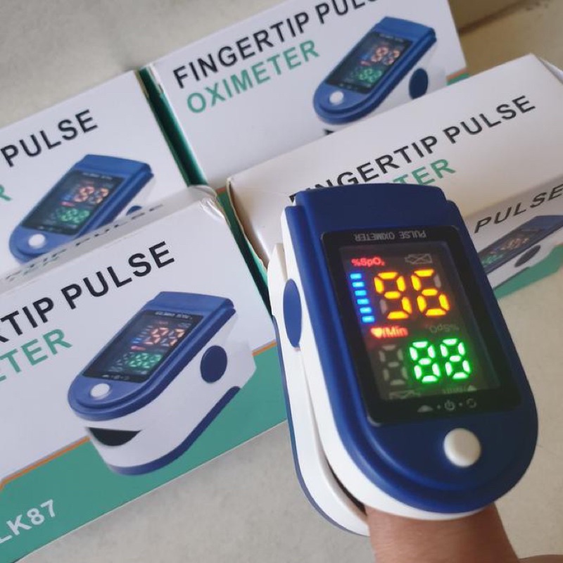 Fingertrip pulse oximeter Fingertip Pulse Oximeter Oximetry Sp02 Saturation Monitor (LK-87)
