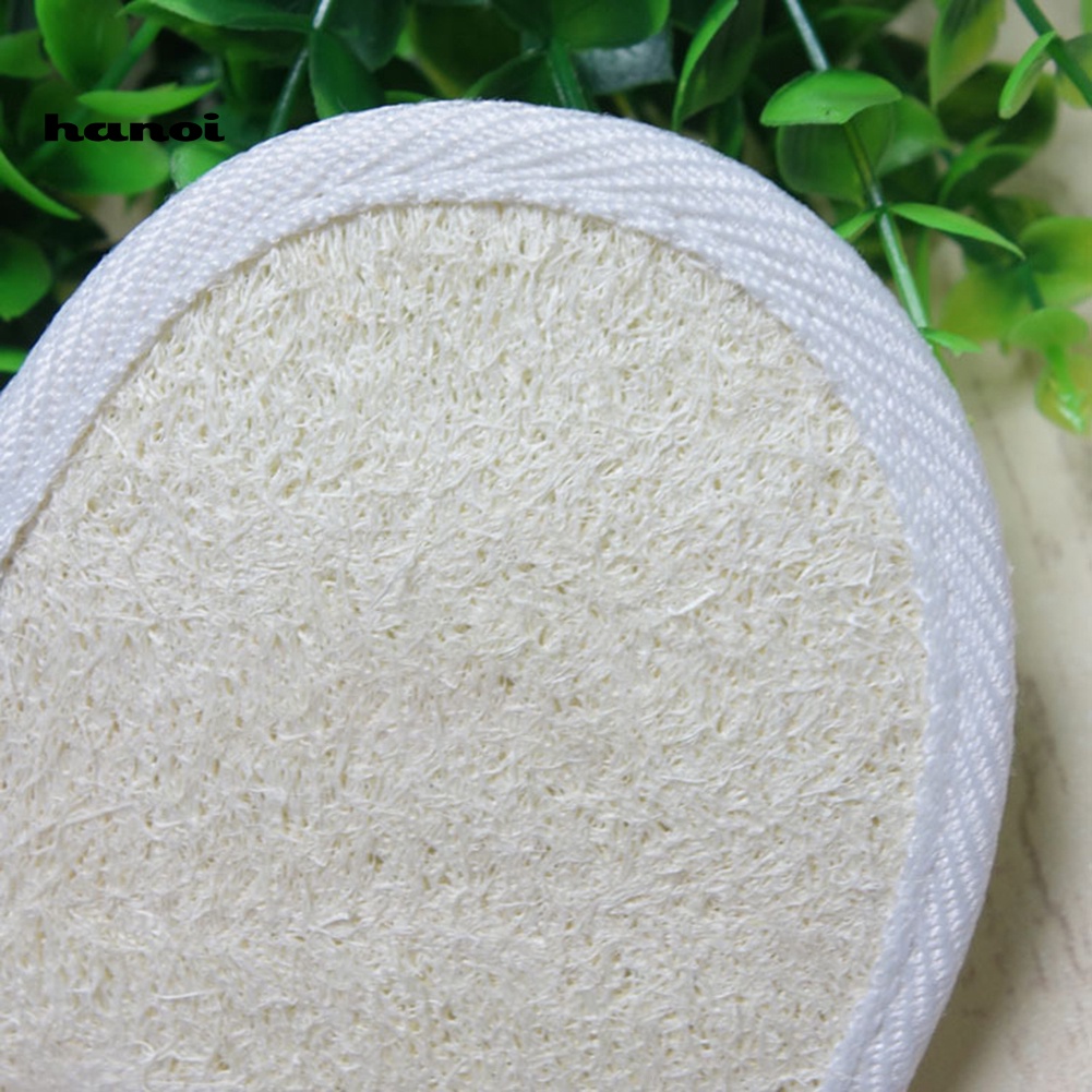 Han_spons Loofah Bentuk Oval Untuk Mandi