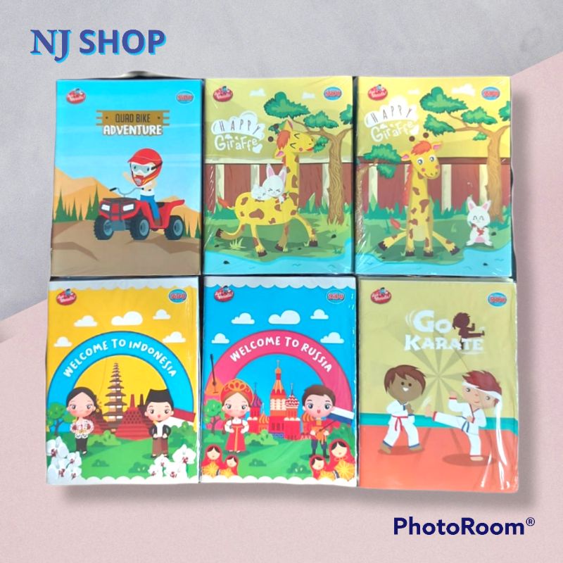 

[BUKU TULIS PER PACK] - SIDU 58 Lembar ISI 10pcs