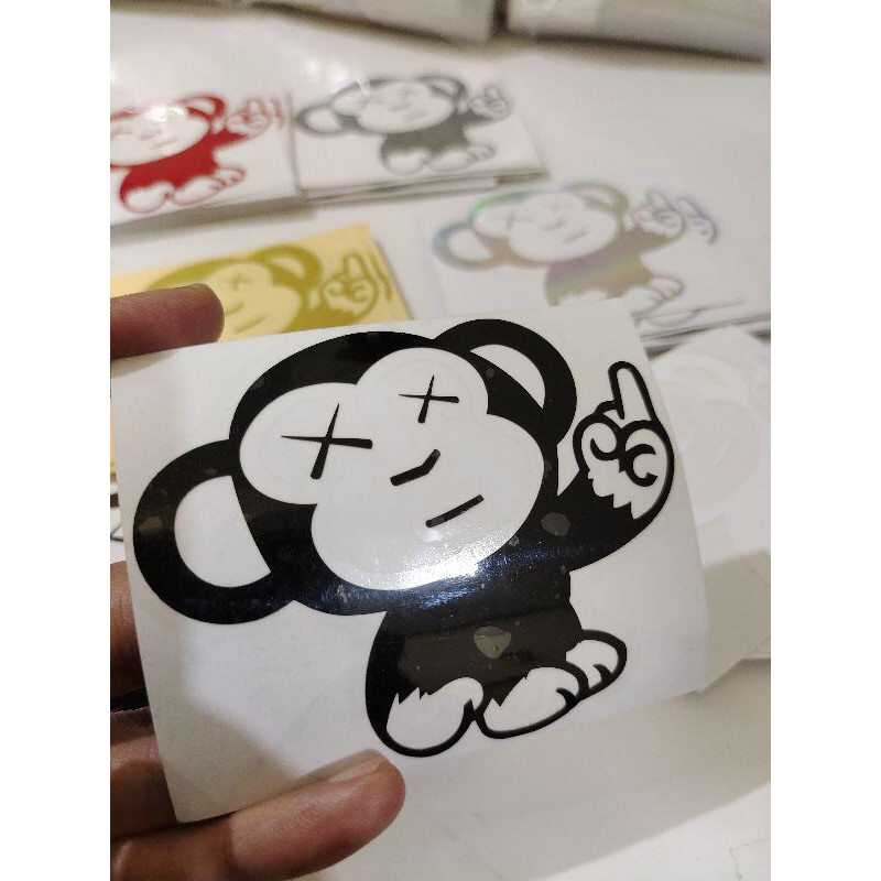 STICKER LITTLE MONKEY JDM CUTTING