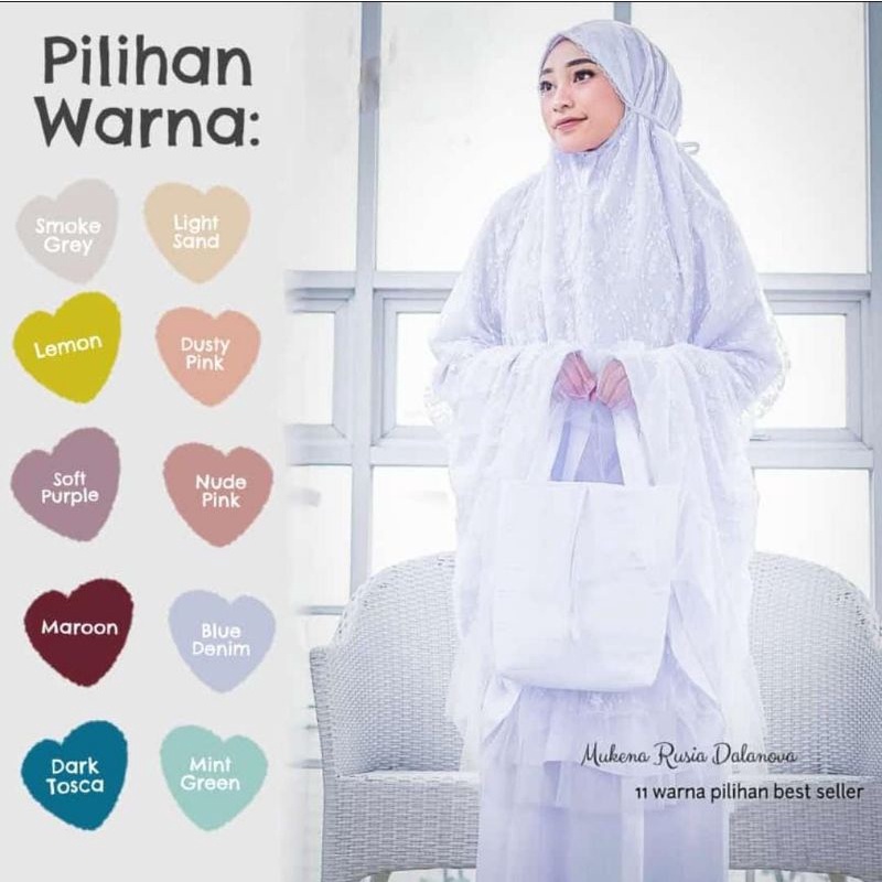 Mukena Rusia ORIGINAL Dalanova