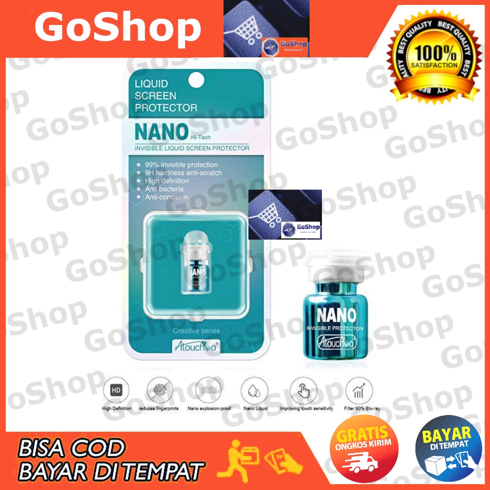 GoShop Anti Gores Layar HP Nano Liquid Protect HidroGel Hi-Tech Smartphone Liquid Nano Screen Protec