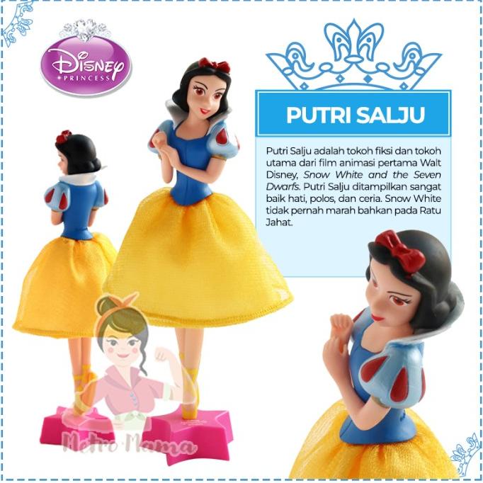 

Pulpen Miniatur 3D Putri Disney Fairy Tale Princess Figure Original