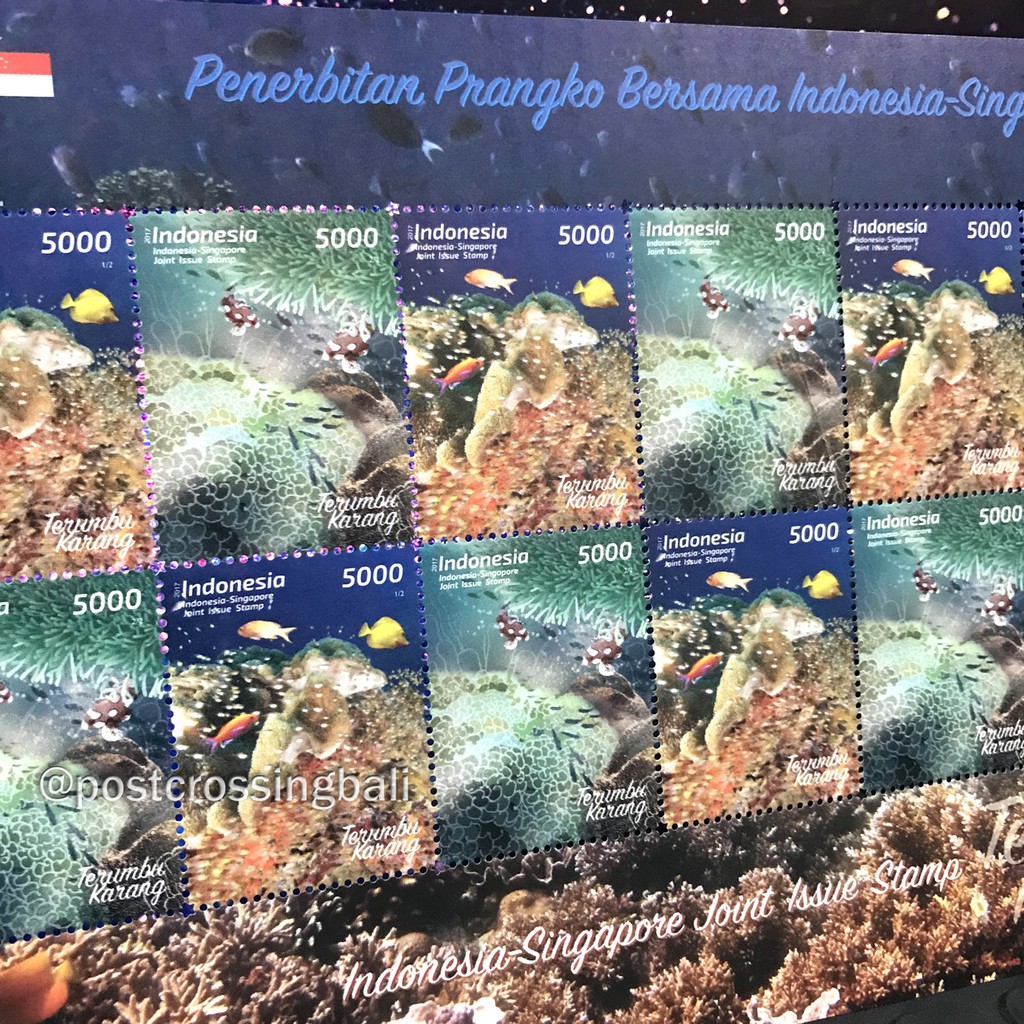 

Prangko Penerbitan Bersama Joint Issue Indonesia Singapura 2017 Perangko MURAH Filateli Postcrossing Singapore