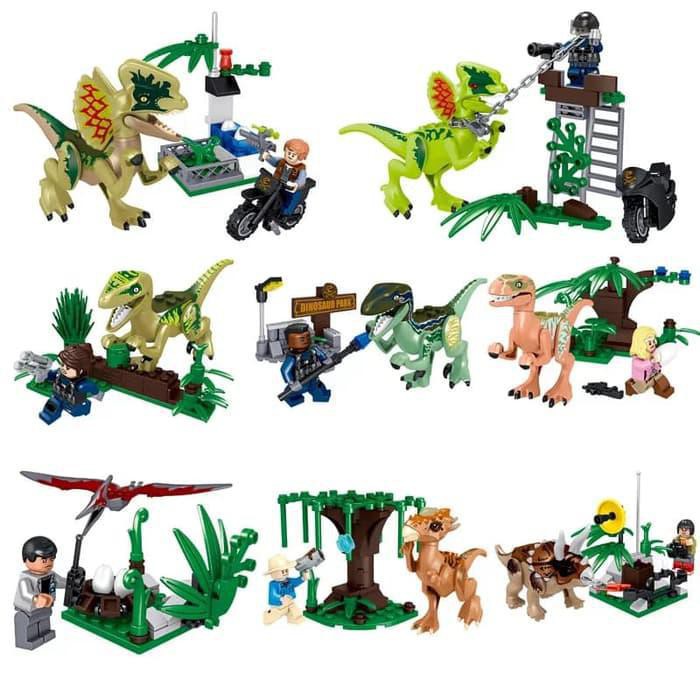 TREX LEGO JURASSIC WORLD DINOSAURUS DINO INDOMINUS REX