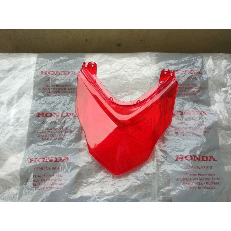 Kaca Mika Stop Lampu Belakang Vario Techno 125 2013 2014 Original Honda