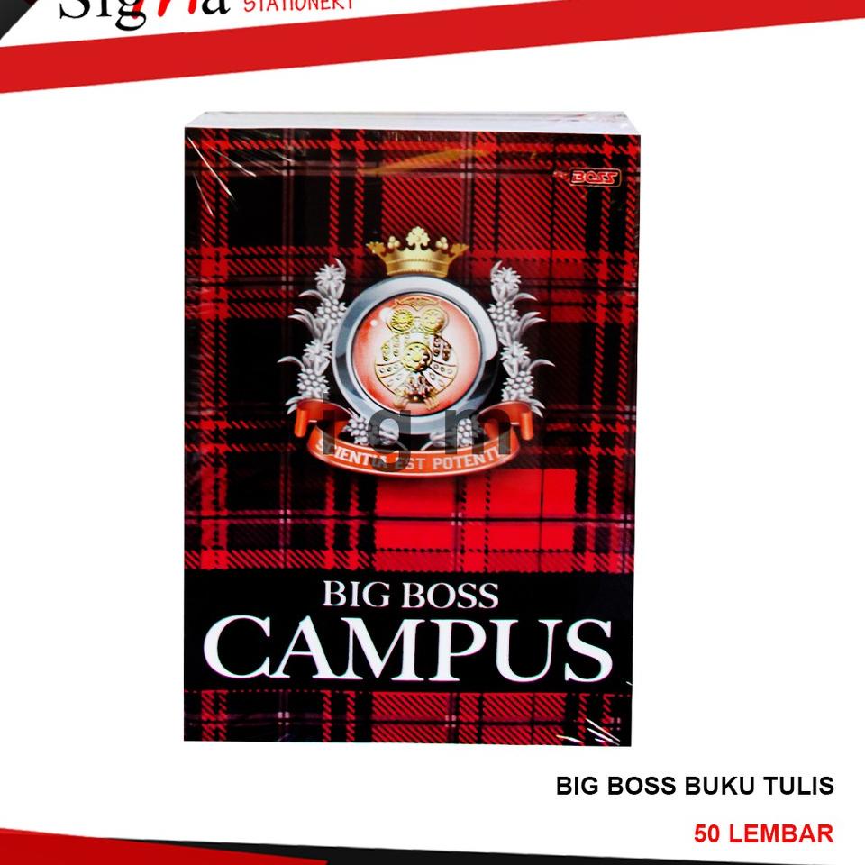 

vetx875 Buku Tulis Big Boss 42 Lembar pcs Produk Terbaru