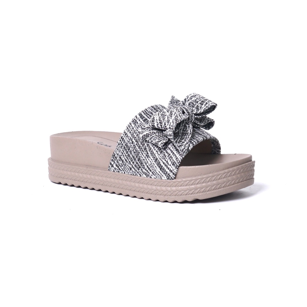 Sendal sandal jelly wanita sara saraBARA sendal jely wanita balance import sendal wegdes barabara wanita sandal cewek terbaru kekinian murah-GREY
