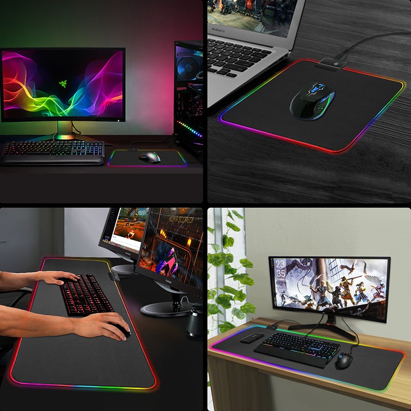 Mousepad Gaming RGB XXL 800 x 300mm x 4mm High Quality