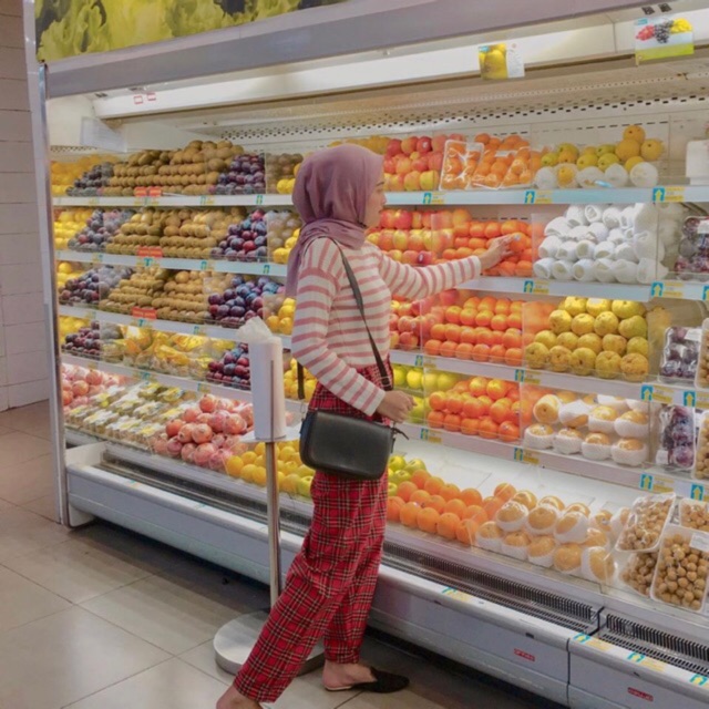 TARTAN PANTS RED FERRARI