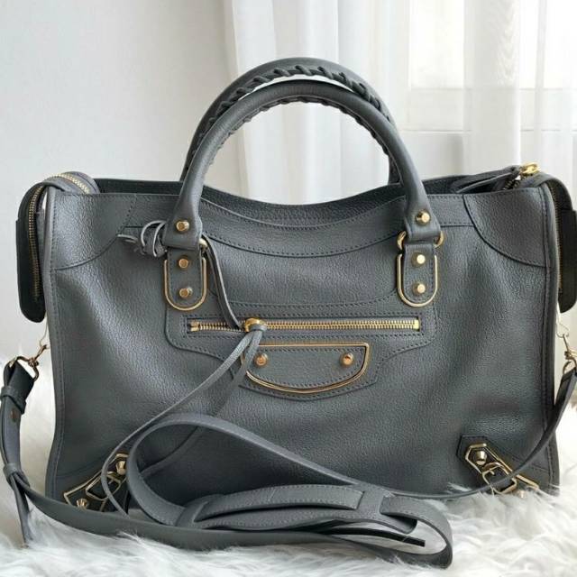 balenciaga city edge griss acier