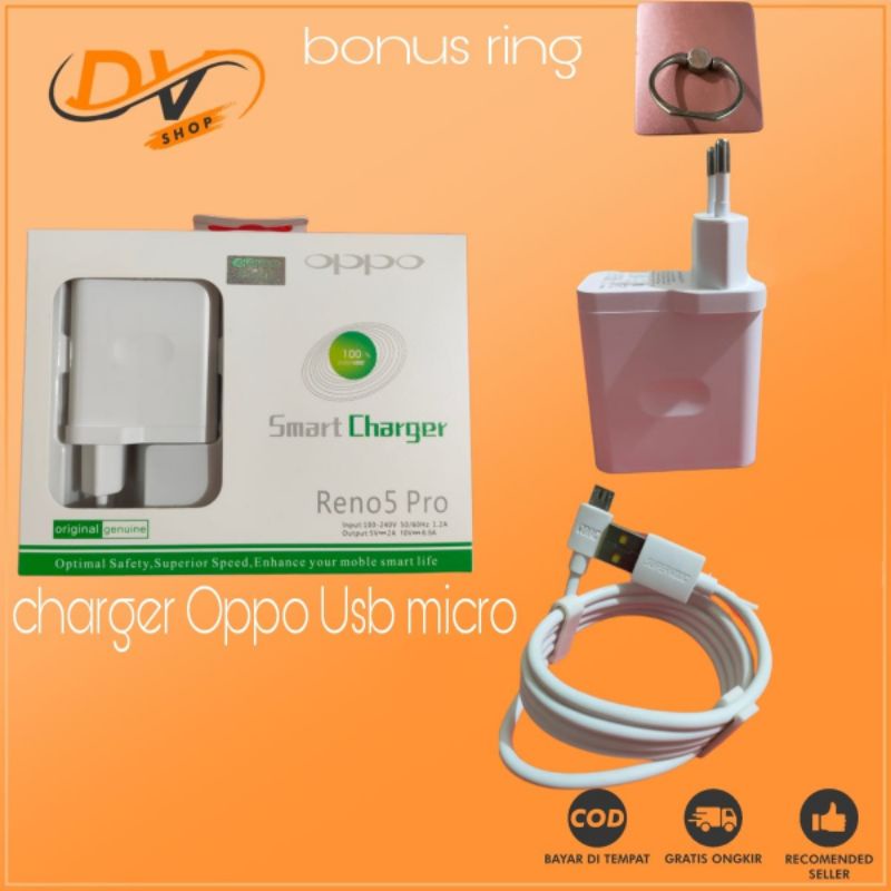 CHARGER OPPO VOOC 4A Original 100% PENGISIAN SUPER CEPAT(FASTCHARGING) f9 F3plus f1 plus