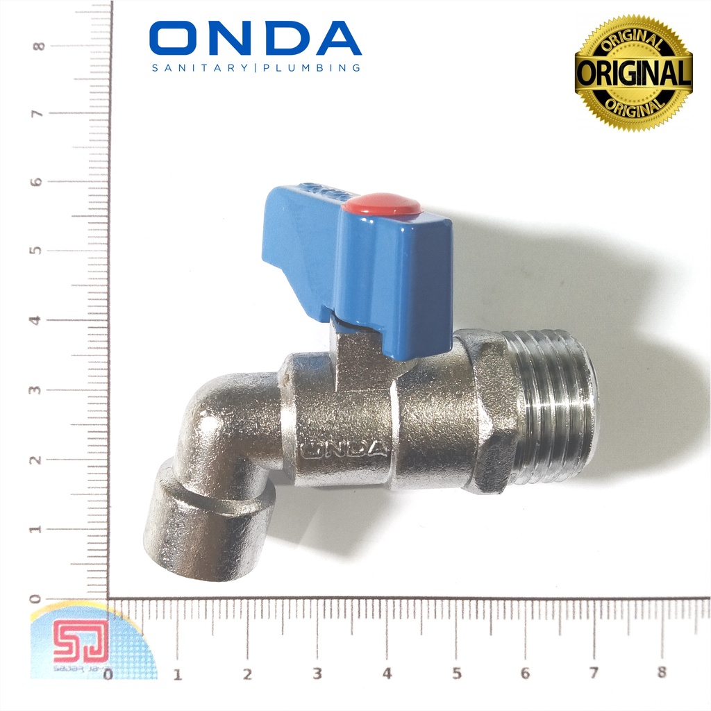 ONDA BM Kran Tembok Murah Keran Pendek Cebol 1/2&quot;  3/4&quot;