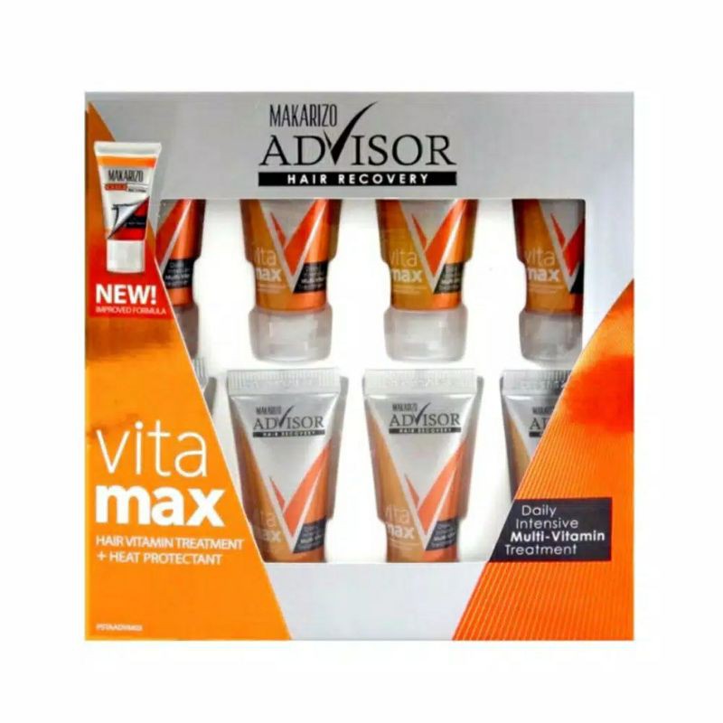 [8ml] Makarizo Advisor Hair Recovery Vitamax | Vitamin Rambut