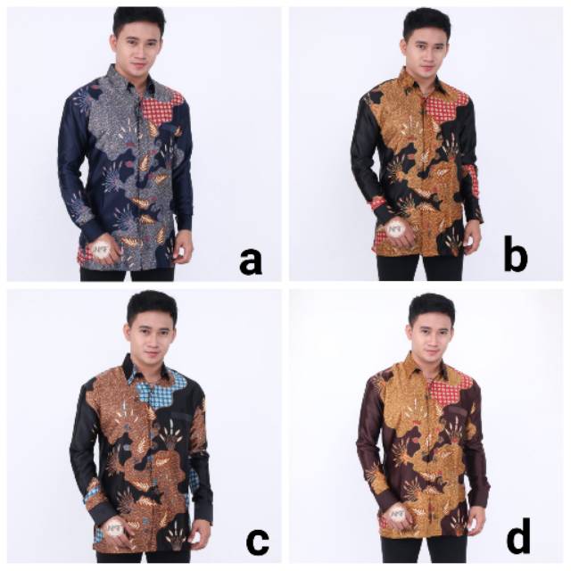 GROSIR BATIK KEMEJA ORI SEMI SUTRA SILKY