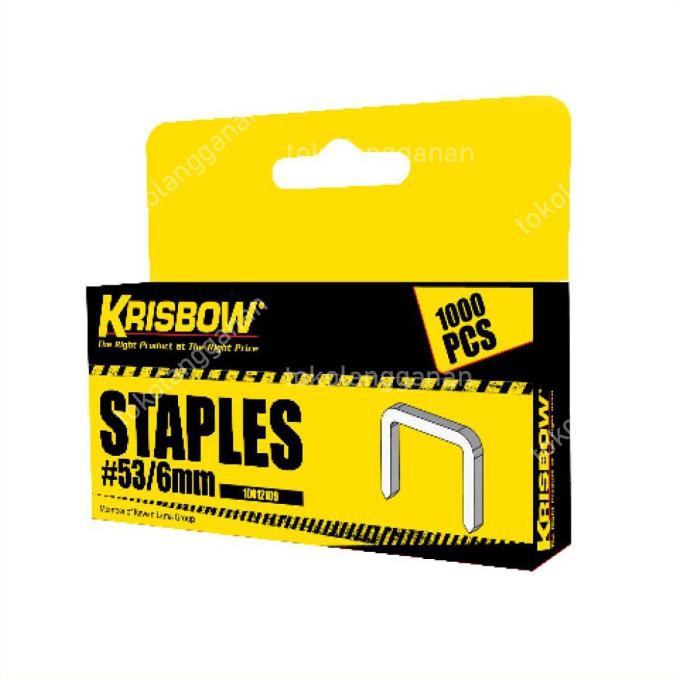 

Promo Bulan Ini Krisbow Isi Ulang Staples 53/8 Mm Hot Sale