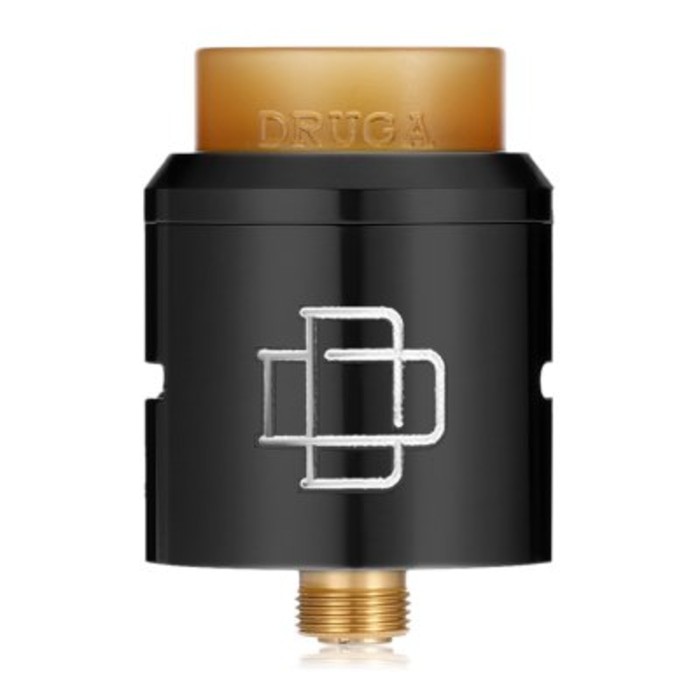 DRUGA 24 RDA Atomizer - BLACK [Authentic]