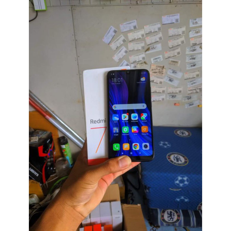 Xiaomi redmi 7 bekas/1second