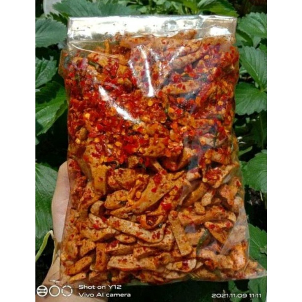 

basreng pedas daun jeruk isi 500gram