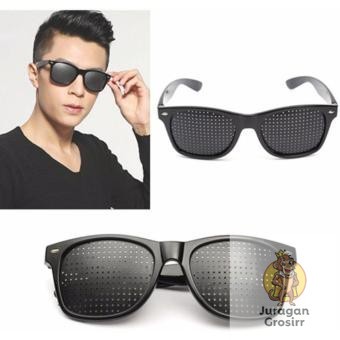 JG - Kacamata Terapi - Kaca Mata Kesehatan - Pinhole Glasses