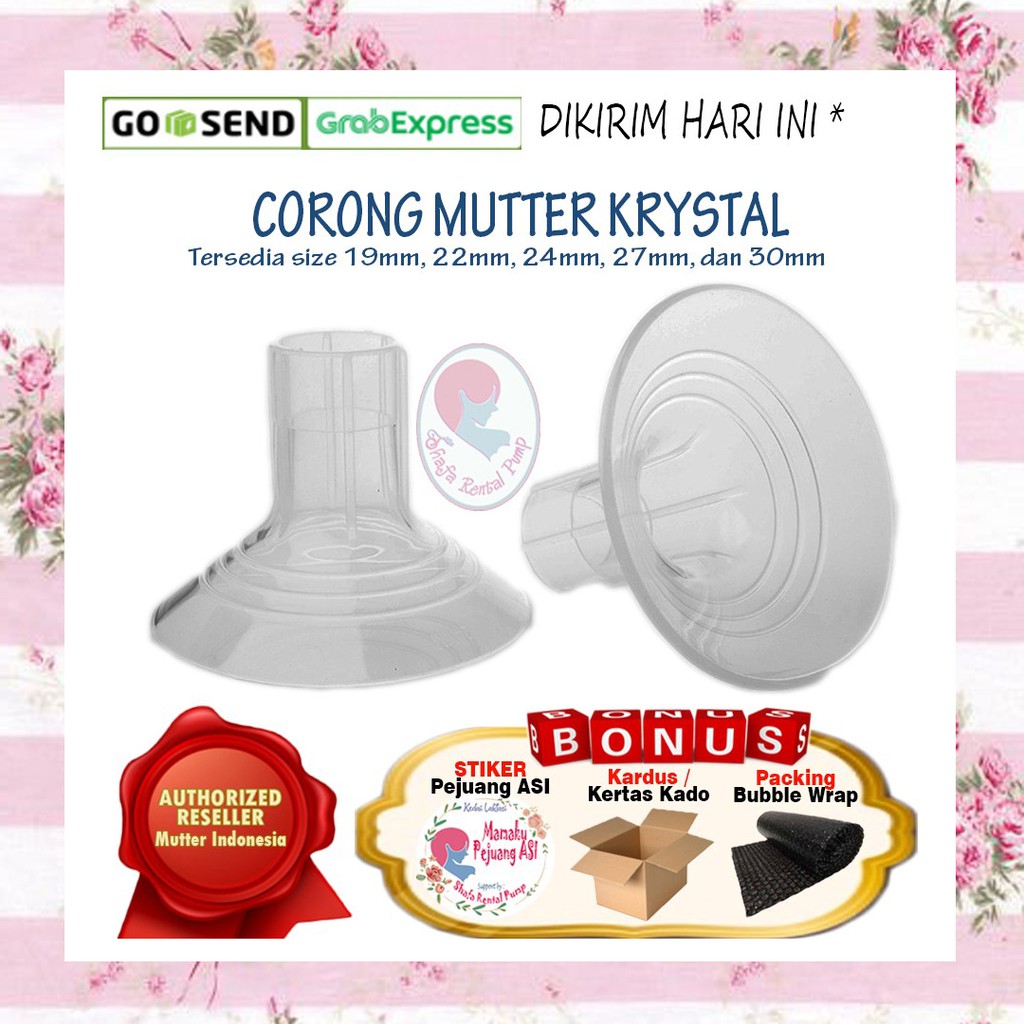 Corong Mutter Krystal / Sparepart Mutter Krystal