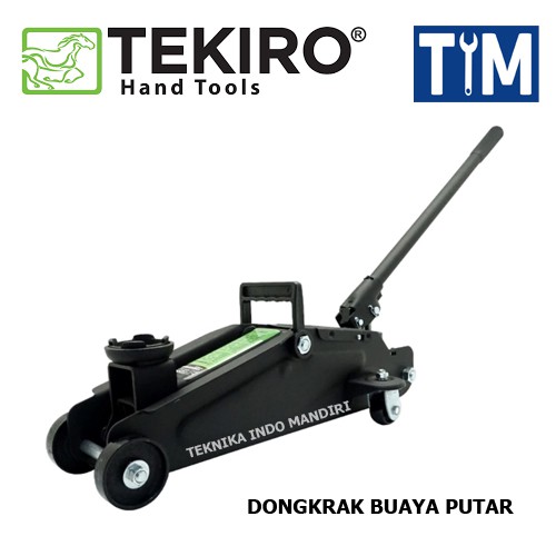 TEKIRO Dongkrak Buaya Putar 2 TON / Floor Jack Type Rotary