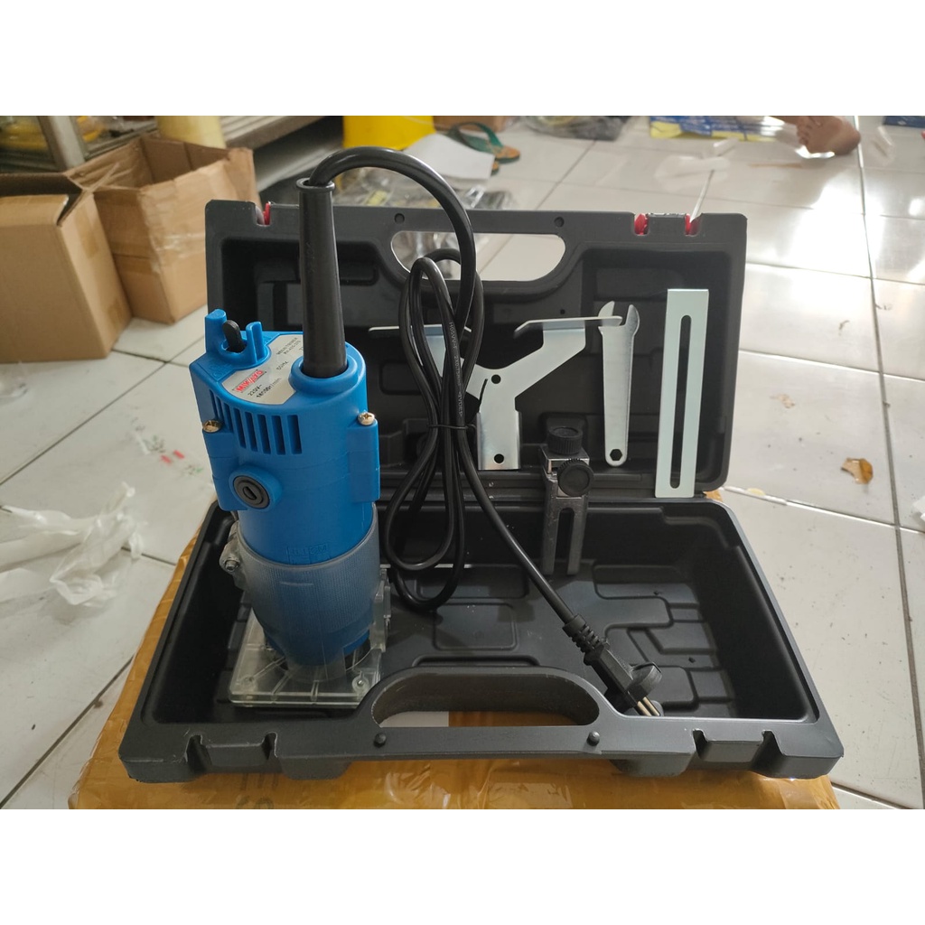 MIKAYO 6 MM  Mesin Router Trimmer Profil Kayu Mesin Profil Router Trimmer Kayu