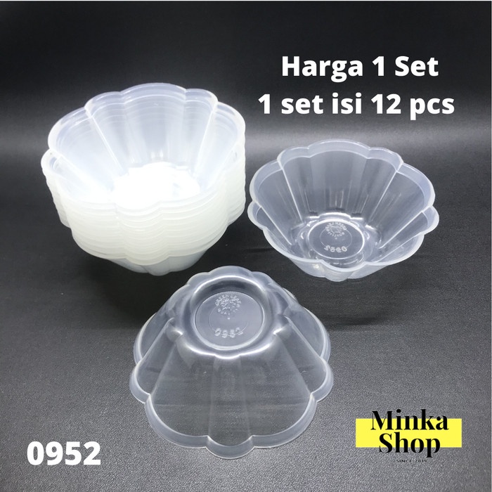 Cetakan Agar Puding Kecil 12 Pcs Green Leaf Robyn Jelly Mould 0952