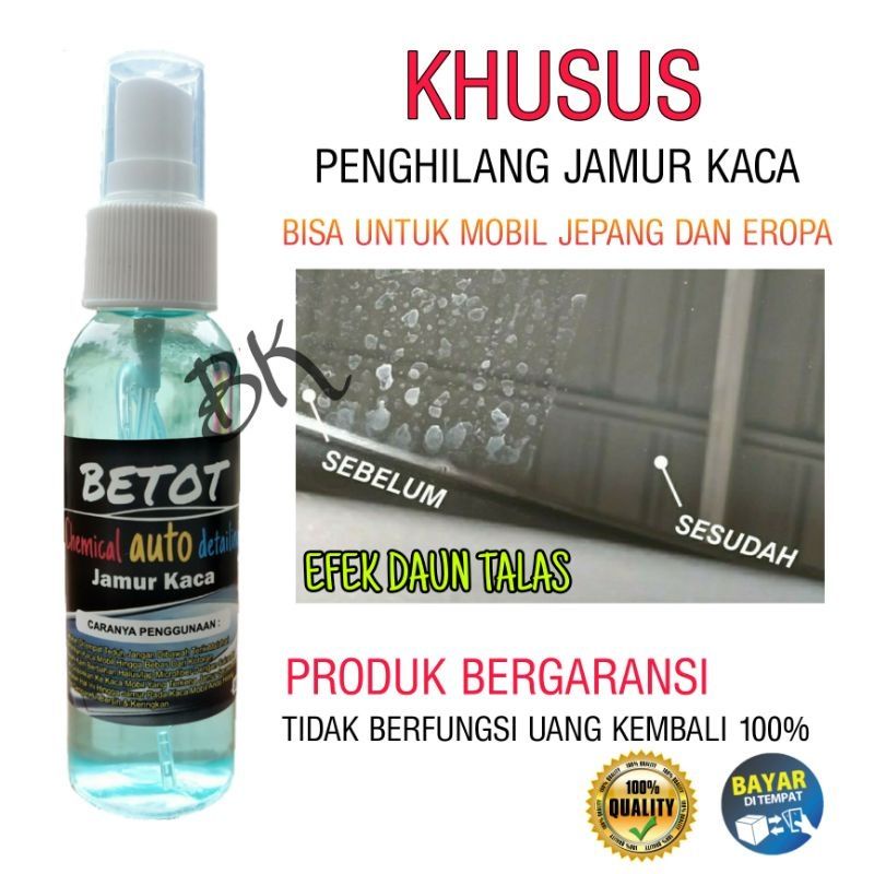 Pembersih jamur kaca mobil/Penghilang jamur kaca mobil/glass cleaner betot