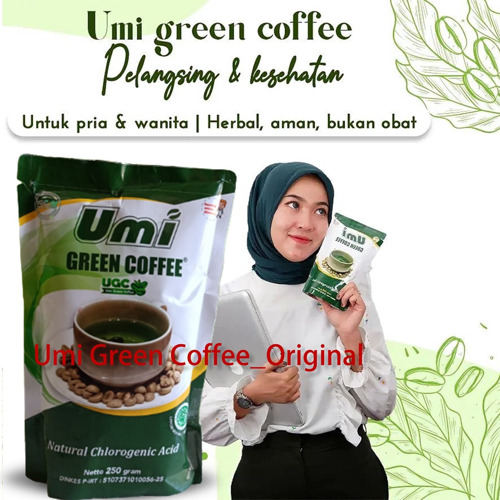 

UMI GREEN COFFEE 100% ORIGINAL