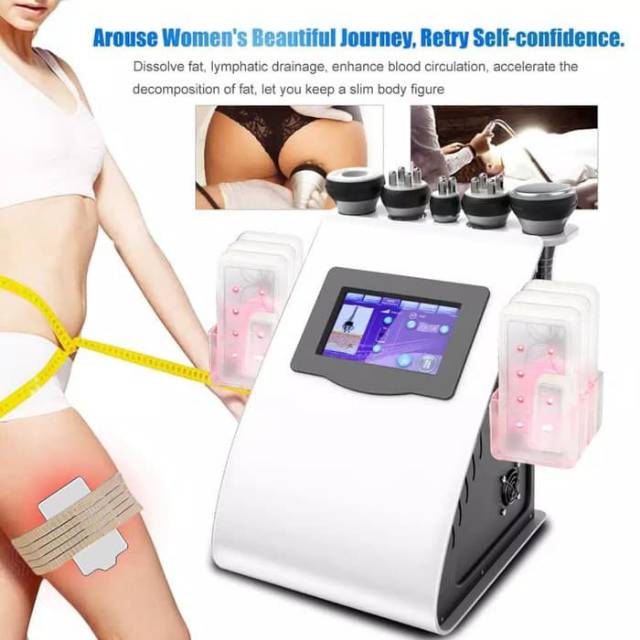 5 in 1 multipolar RF Vacum Cavitation Slimming