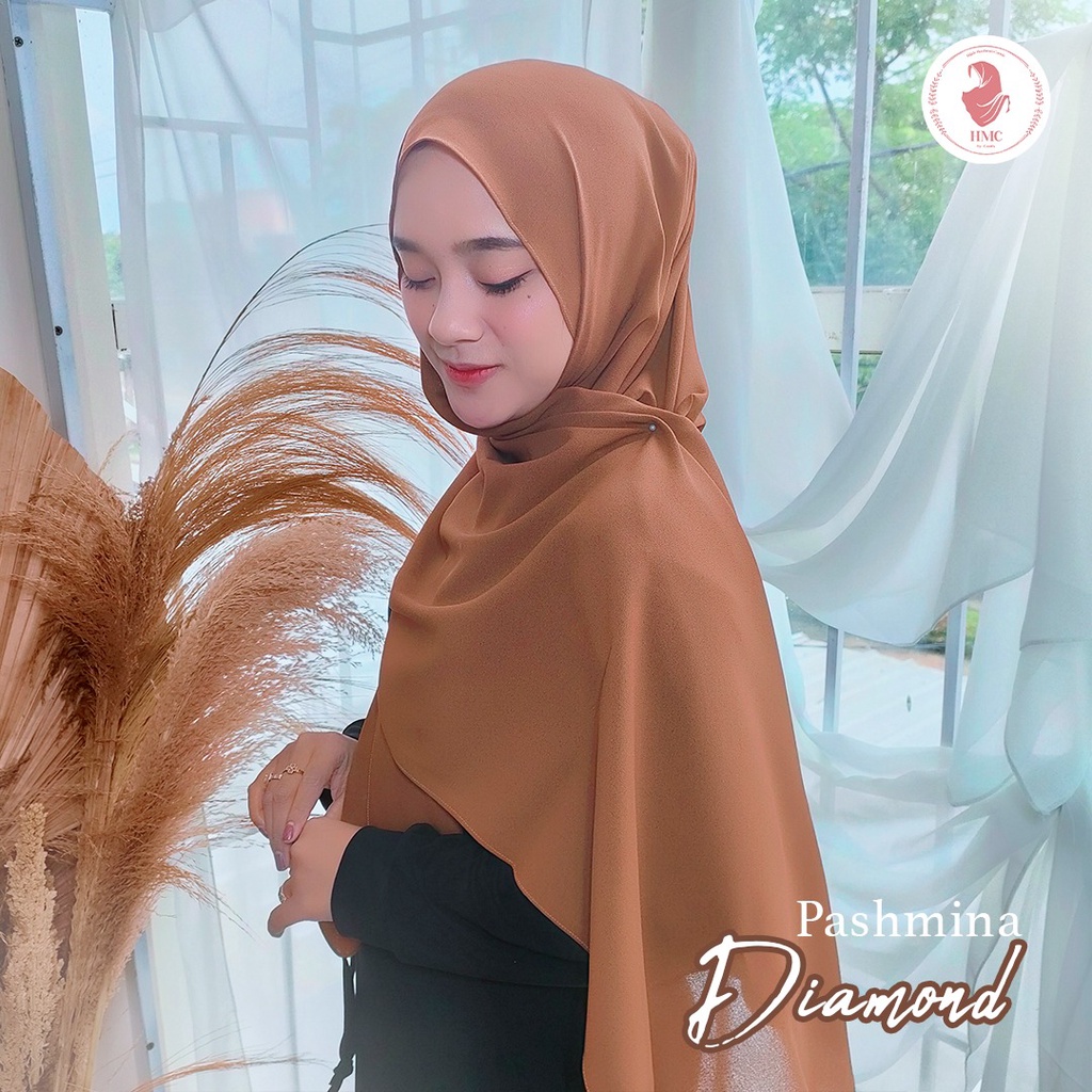 PASHMINA DIAMOND 175 x 75 SABYAN ( JAHIT TEPI ) PART 1-2