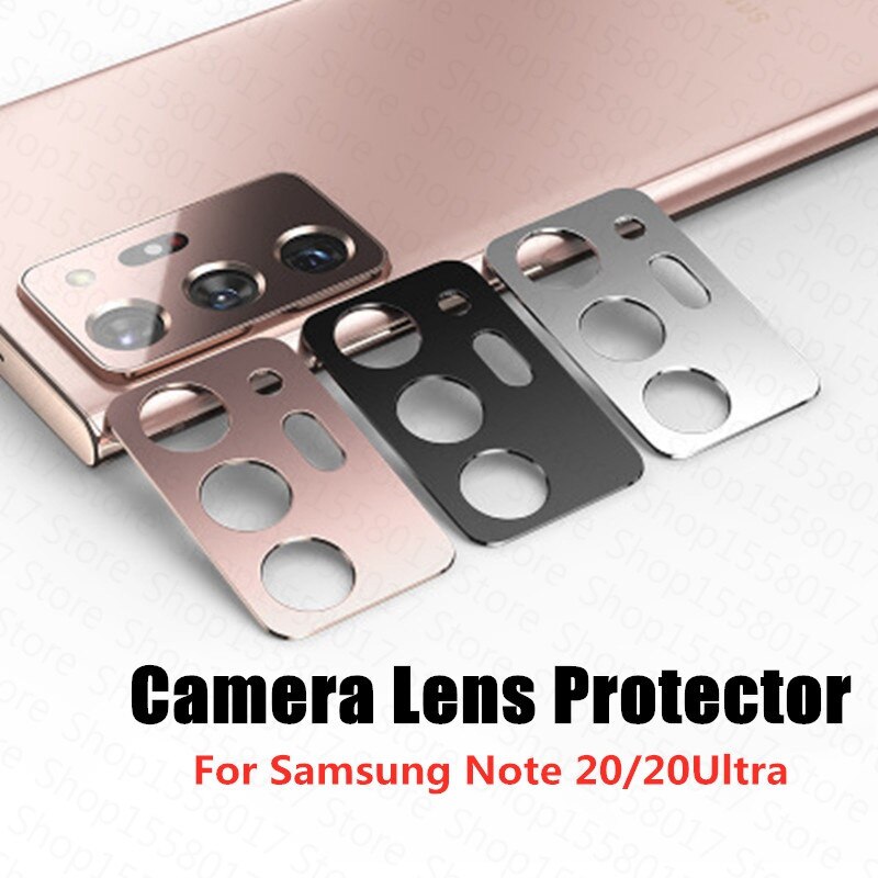 Metal Lens Protector Sticker Protective Ring Camera Len