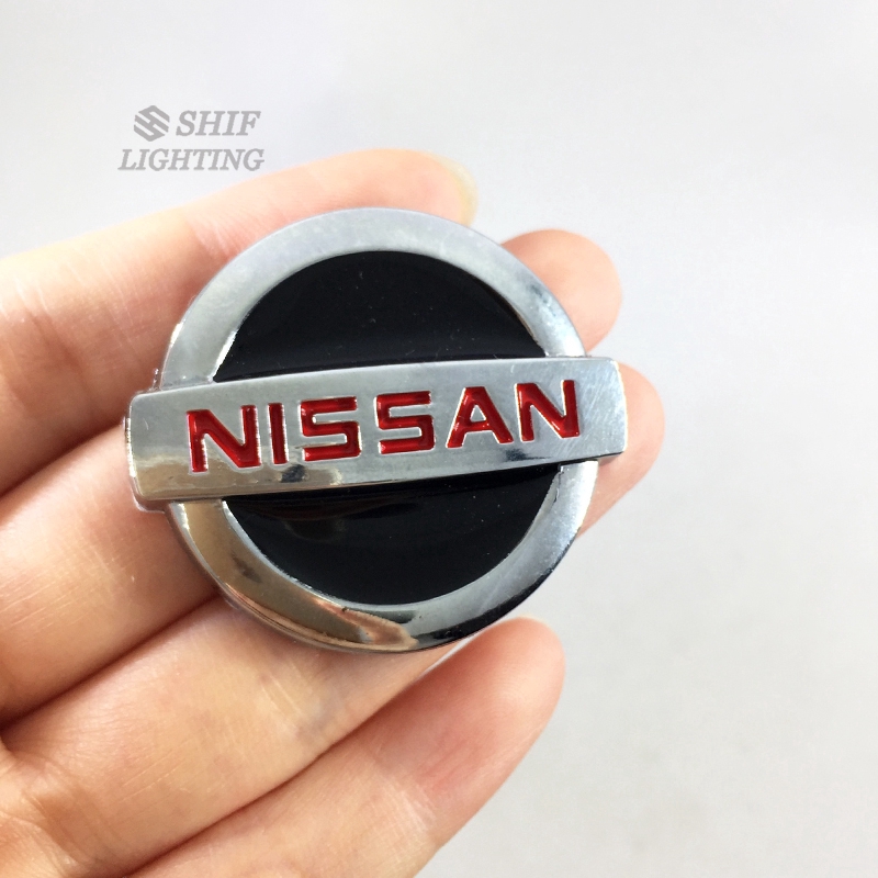 1x Stiker Emblem Logo Nissan untuk Bagasi Belakang Mobil