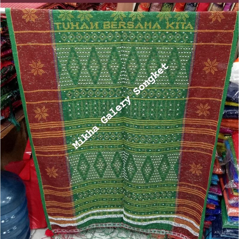 Ulos Sadum Raja Super Jumbo Hijau