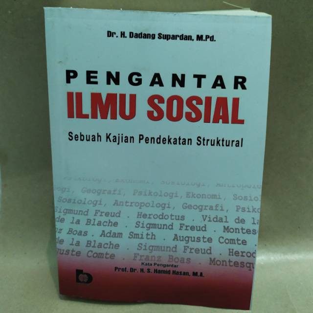 Pengantar ilmu sosial dadang supardan