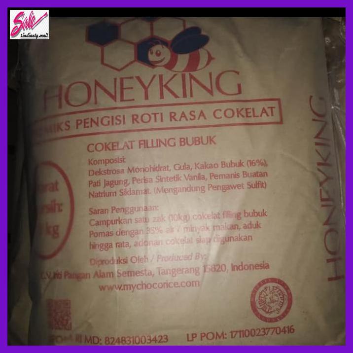 

RETLEMCOKLAT- COKLAT FILLING BUBUK HONEYKING/COKLAT BUBUK PASTA/REPACK 250GR -ASLII.