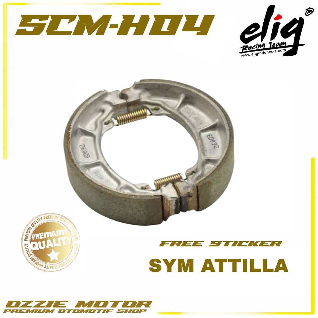 Kampas Rem Tromol ELIG SCM-H04 SYM ATTILLA