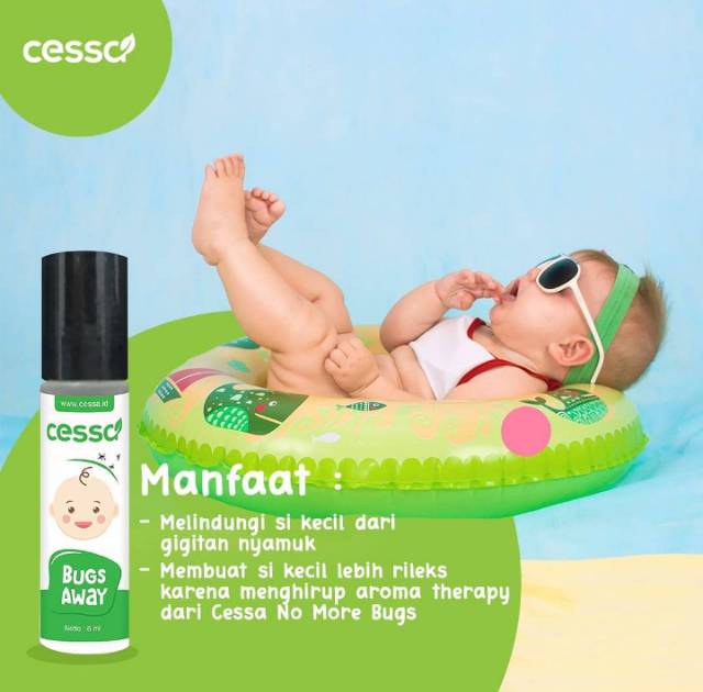 Cessa bayi 0-2 tahun minyak oles essential oil