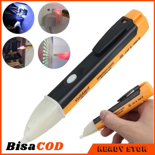 Tespen Listrik Otomatis Bunyi PENDETEKSI KABEL PUTUS TANPA SENTUH