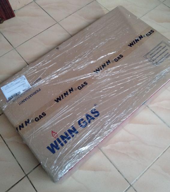 (khusus Gojek) Kompor Gas Glass/kaca Mewah Winn 2 Tungku - W888 W-888