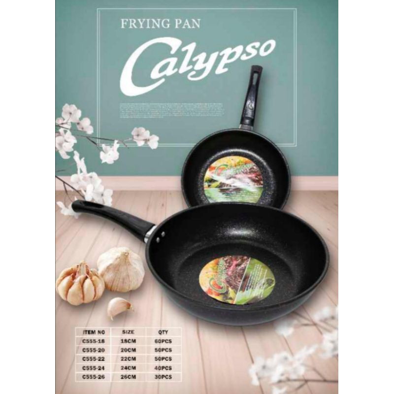 Teflon Frypan Premium Besi Lapisan Anti Lengket