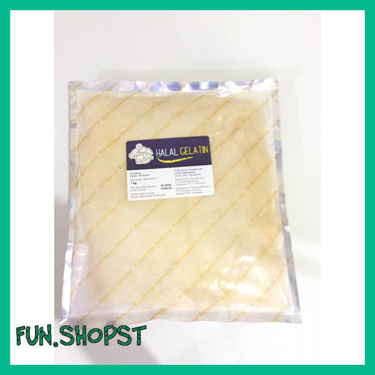 

GELATIN HALAL GREEN VALLEY 100GR
