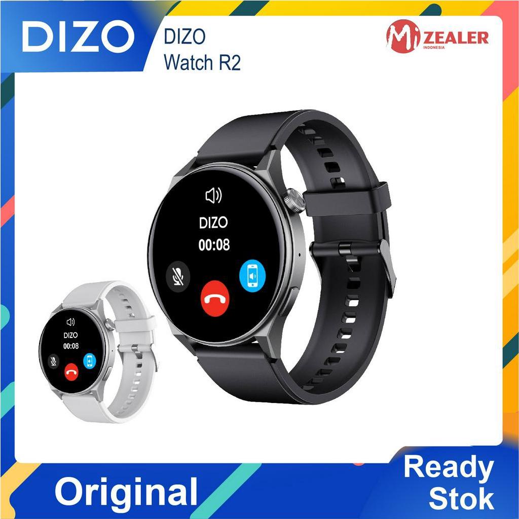 DIZO By realme techlife Watch R2 smartwatch R2 1.43 inch Dynamic display Black/Silver