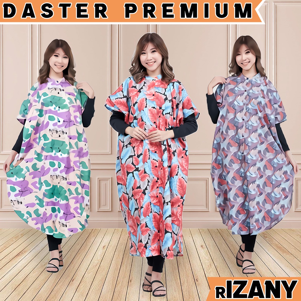 Daster Wanita Dewasa Long Dress Coway Jumbo XXL Banyak Motif