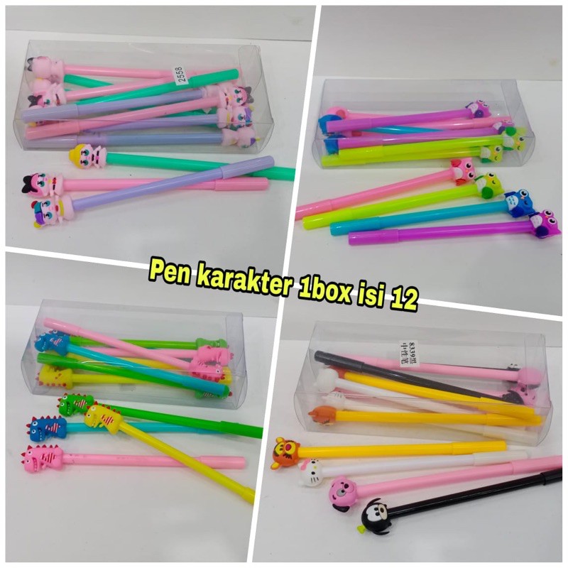 

bolpen gel bolpen lucu lucu fancy gift buat anak anak bolpoin gel