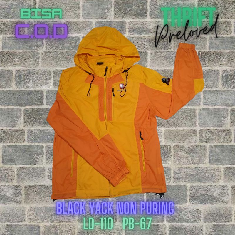 Jaket parasut olahraga /jaket olahraga /jaket parasut thrift /jaket orange