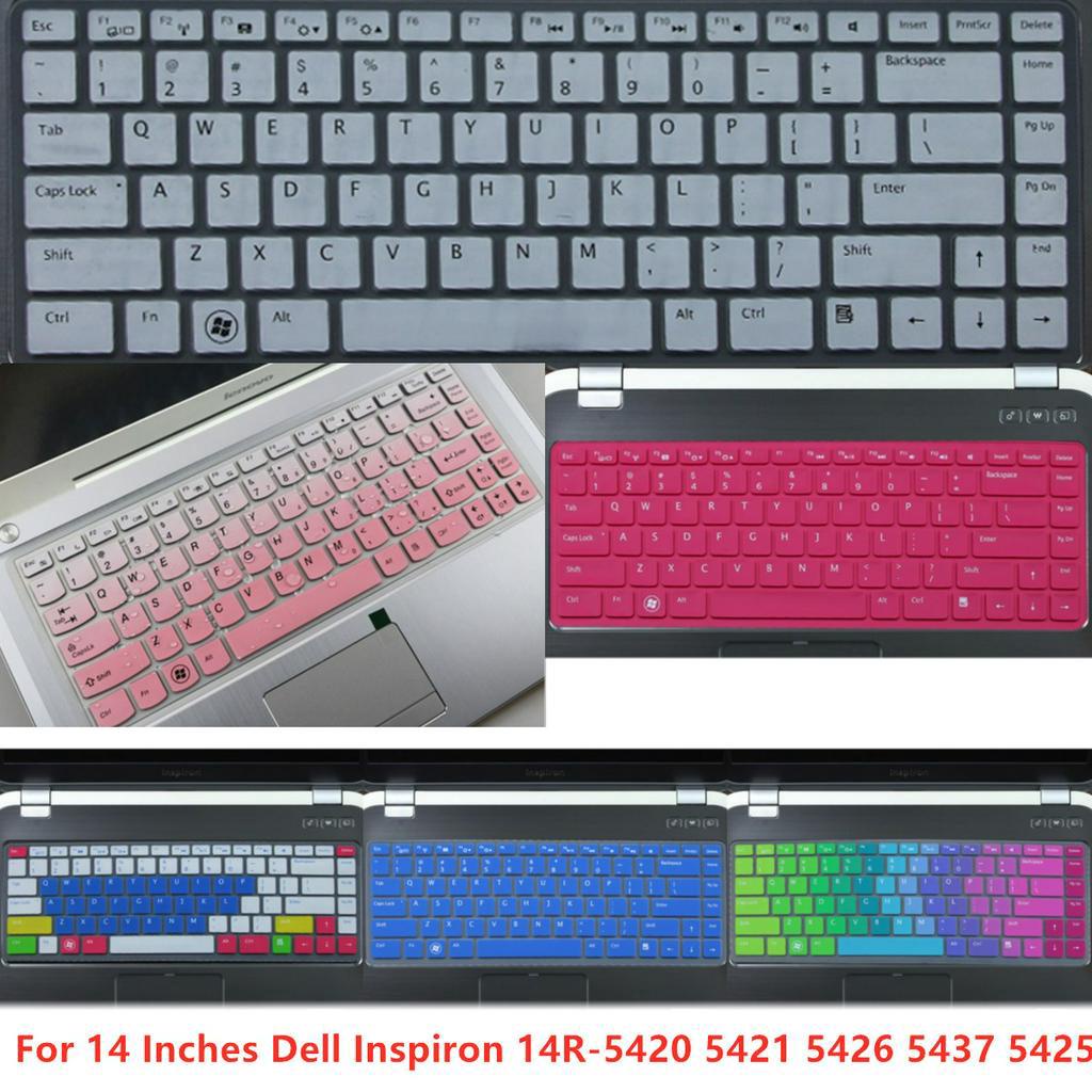 Pelindung Keyboard Silikon Ultra Tipis Untuk Dell Inspiron 14r-5420 5421 5426 5437 5425