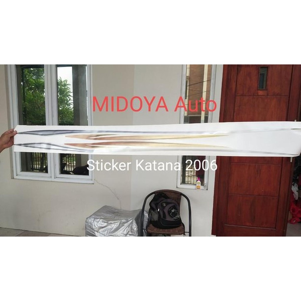 stiker / sticker body katana 2006 #midoyaauto Terjangkau