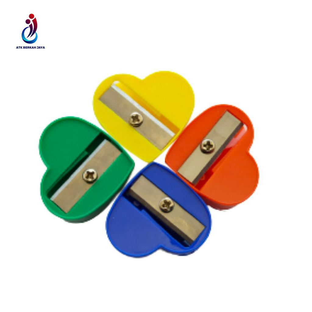 

Rautan - Serutan Love Motif Hati - Serutan pensil Kecil